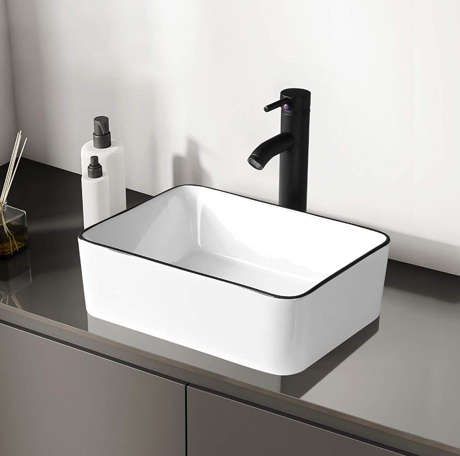 Ceramic Small Bathroom Sink