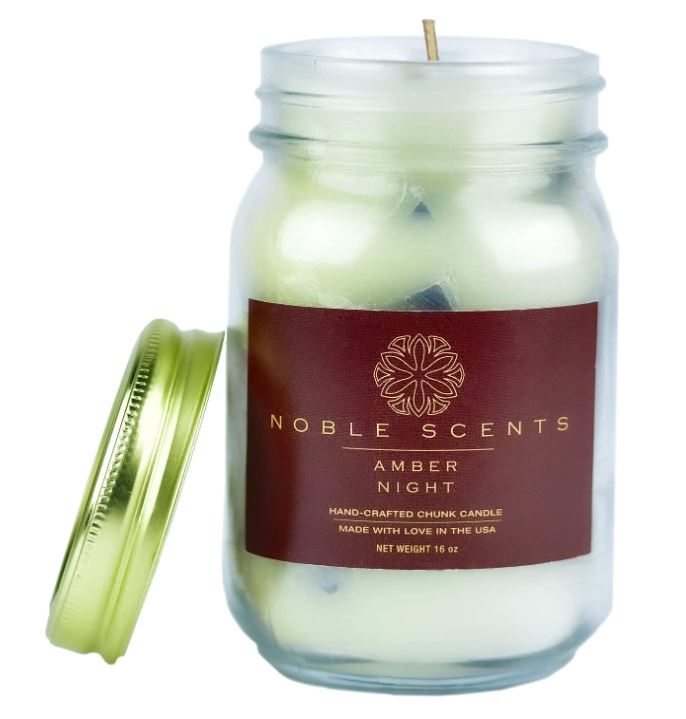 Hand Poured Chunk Scented Banana Candle