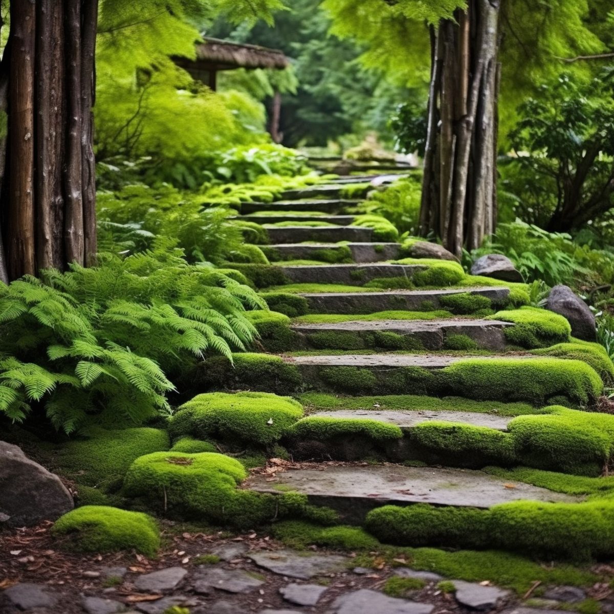 12 Incredible Moss Garden/Yard Ideas