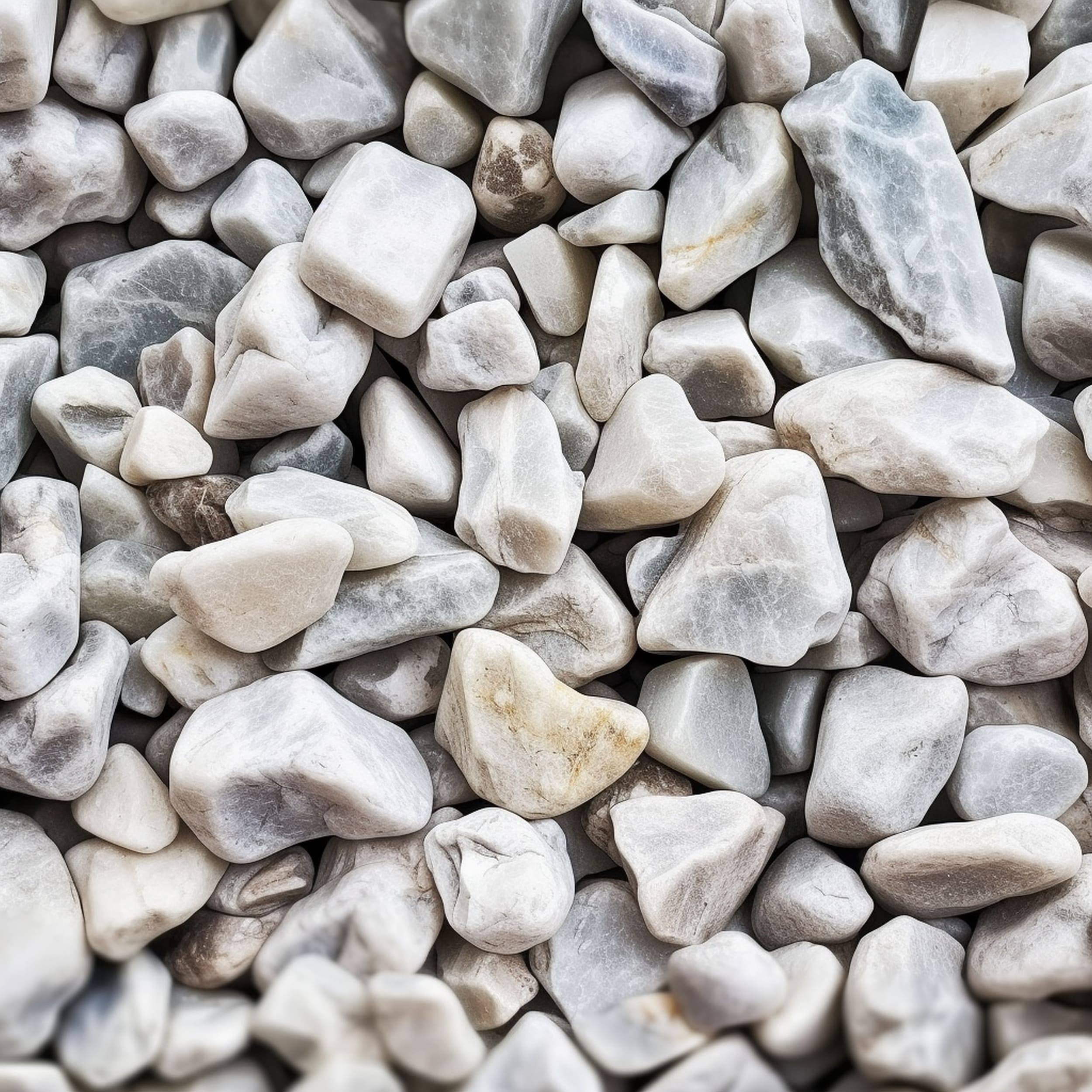 Marble Chips Used in Landscaping