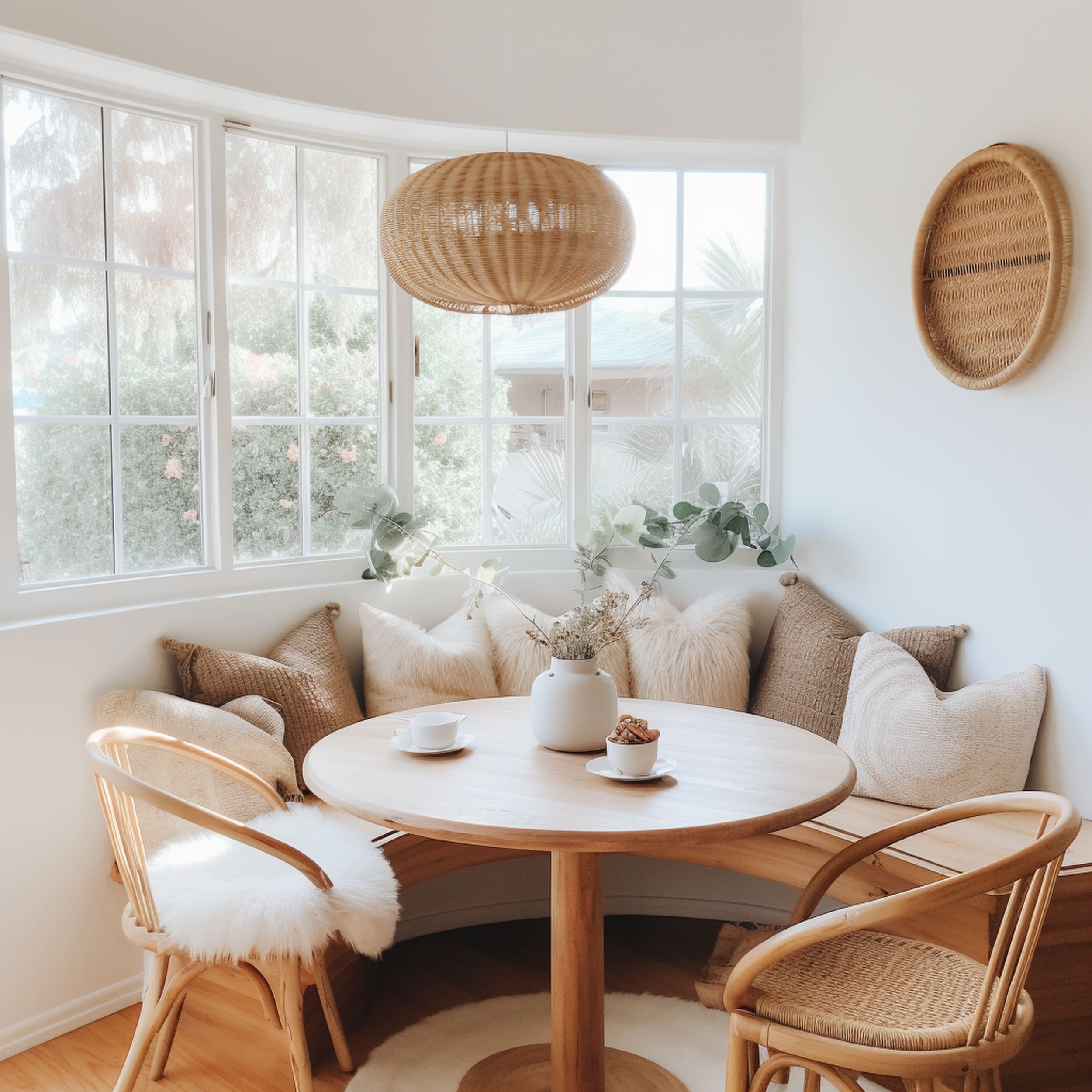 Minimalist Cozy Breakfast Nook