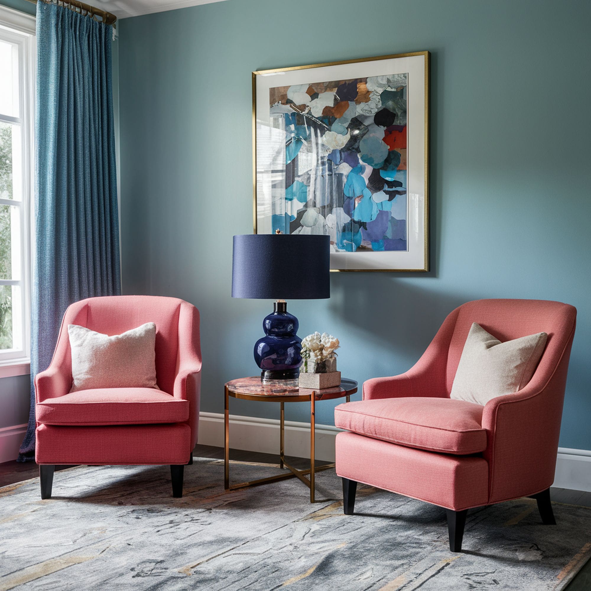 Coral Living Room Chairs
