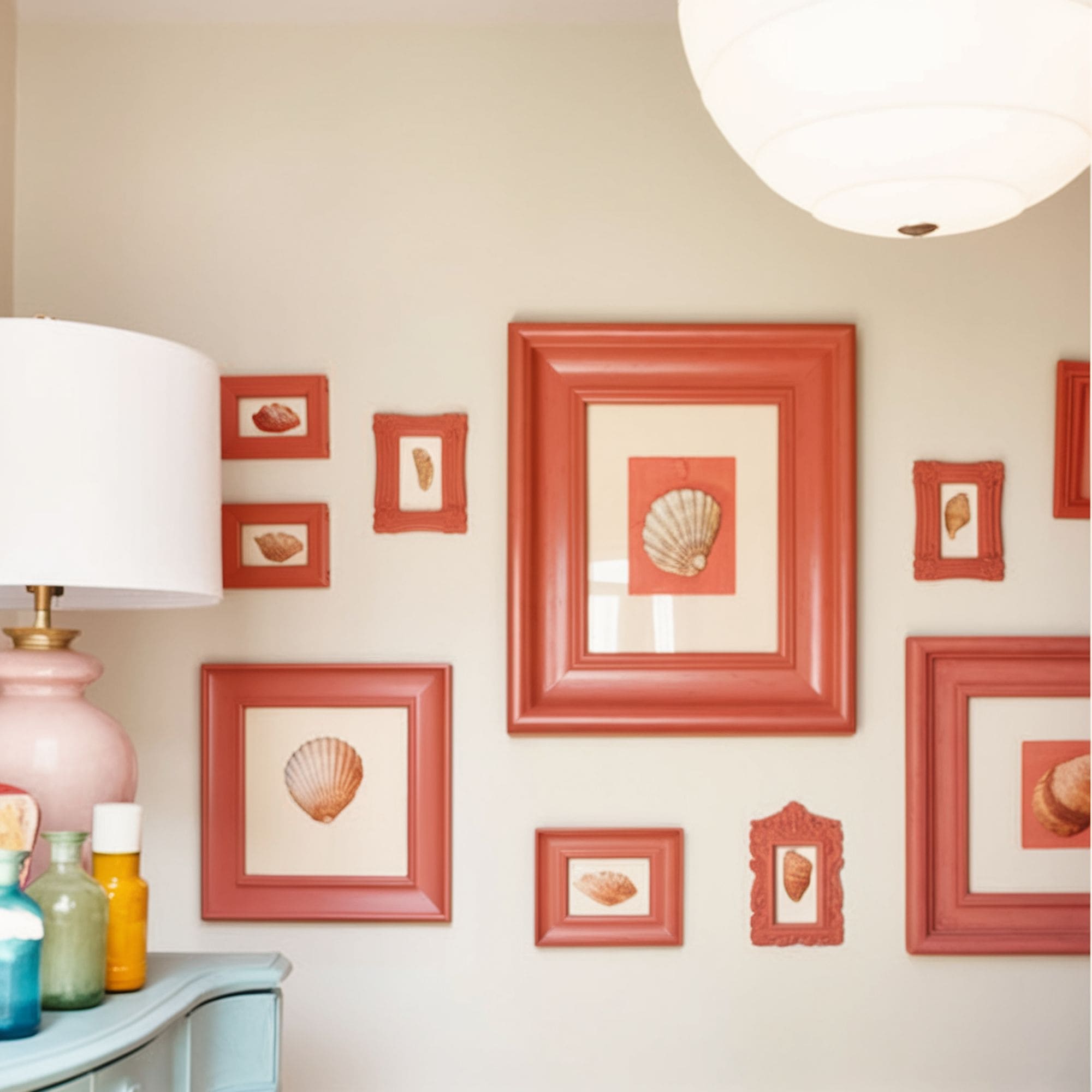 Coral Empty Frames