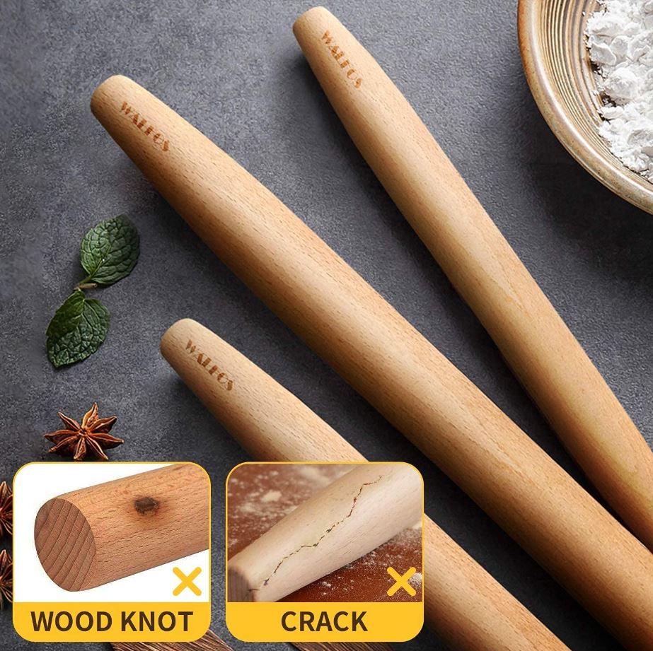 French Dough and Pizza Rolling Pin