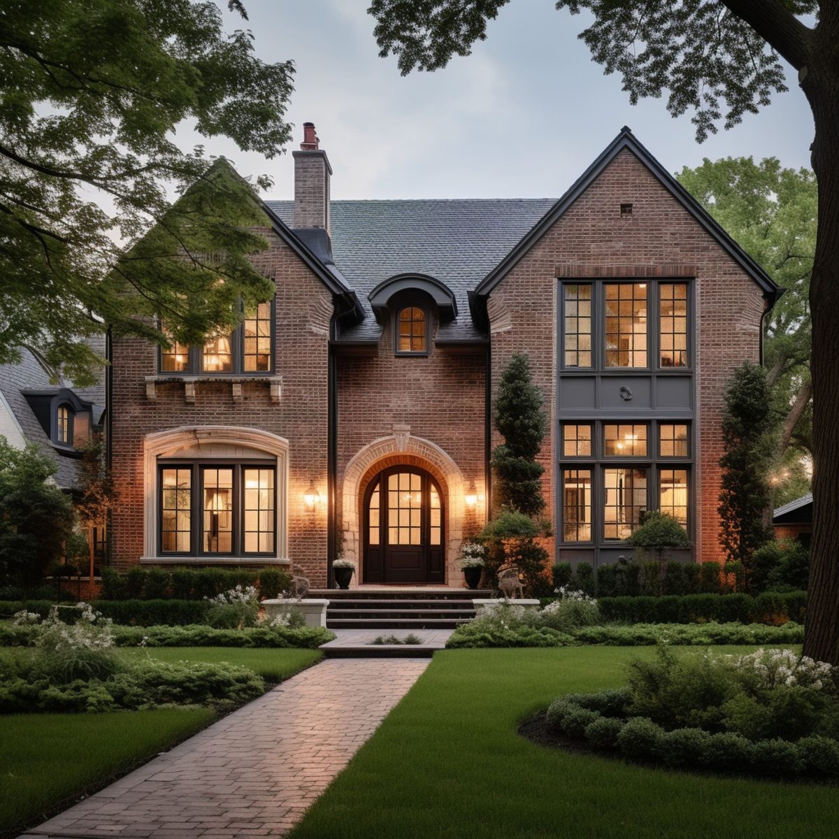 The 8 Best Door Colors for Brick Homes