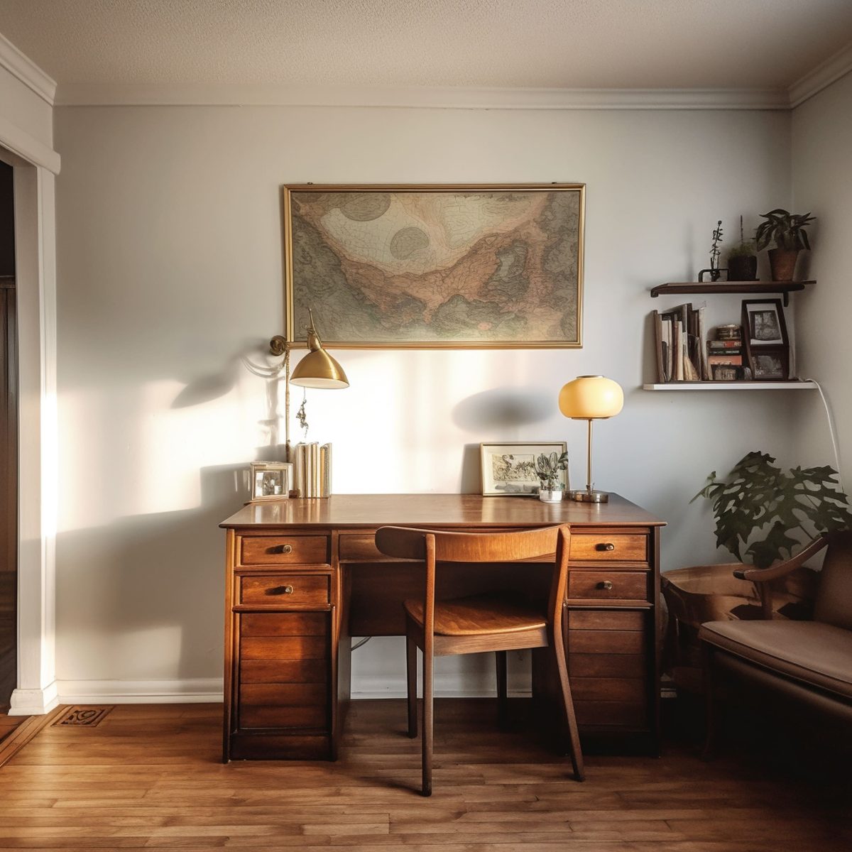 Solved! Where to Put a Desk in a Living Room?