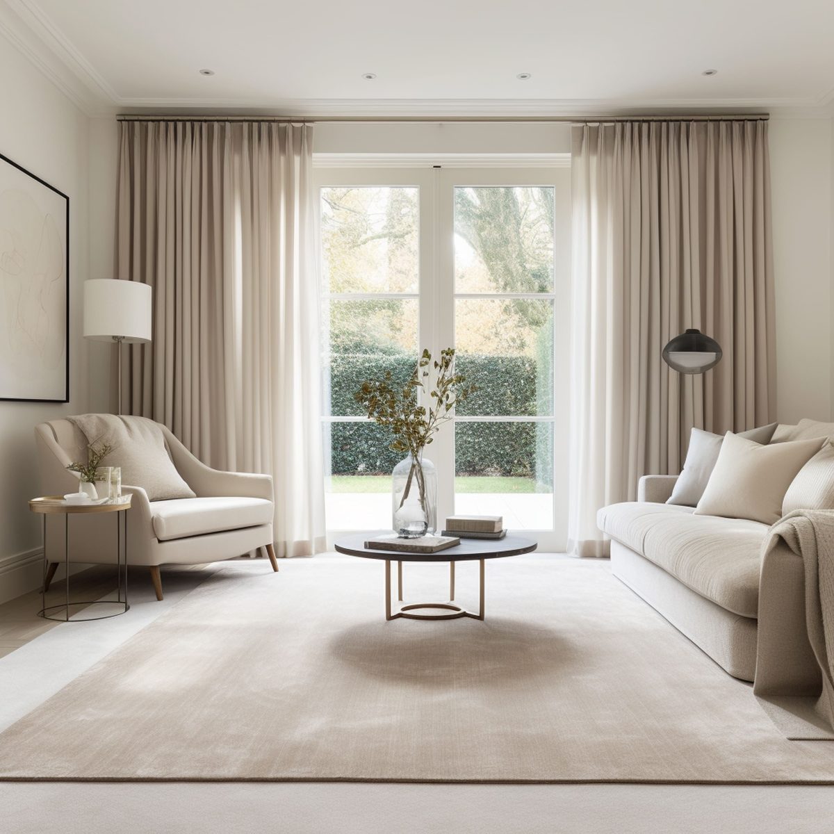 Should the Curtains Match the Rug?