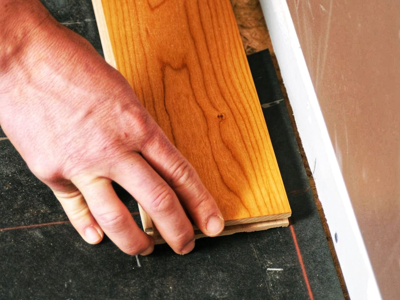 Fastened Hardwood Flooring