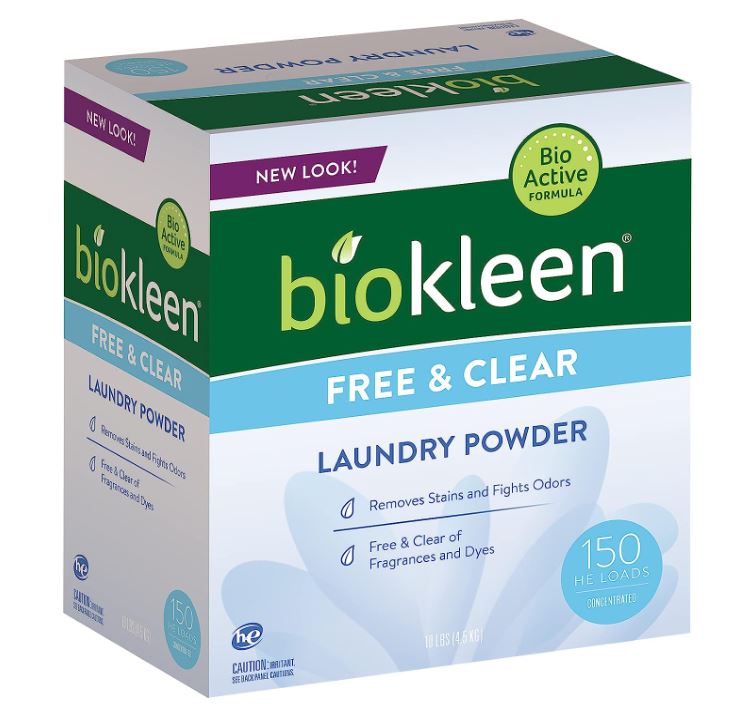 Biokleen Free and Clear Natural Laundry Detergent Powder