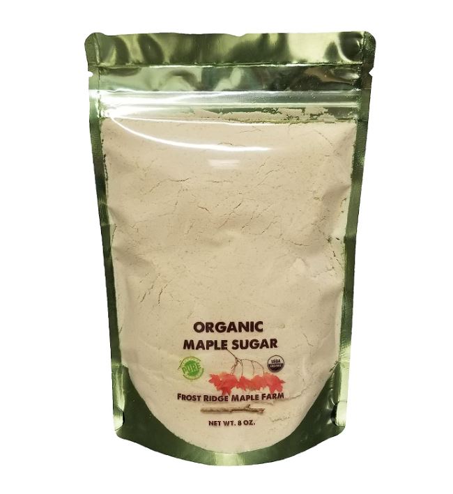 Frost Ridge Maple Farm Powdered Granulated Organic Maple Sugar