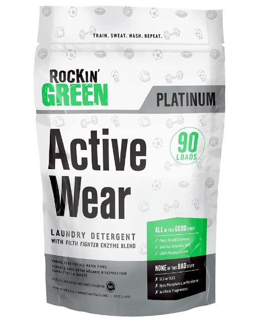 Rockin Green Active Wear Powdered Detergent