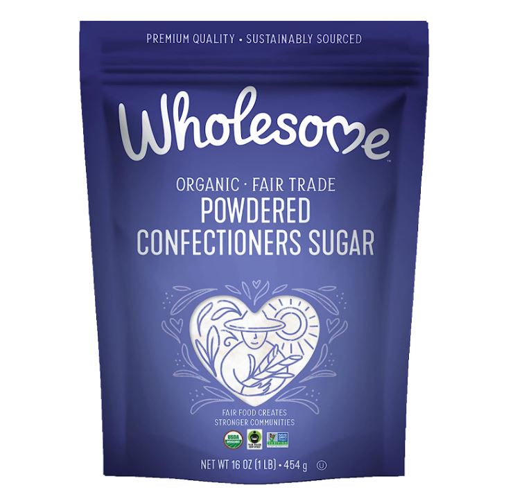 Wholesome Organic Powdered Confectioners Sugar