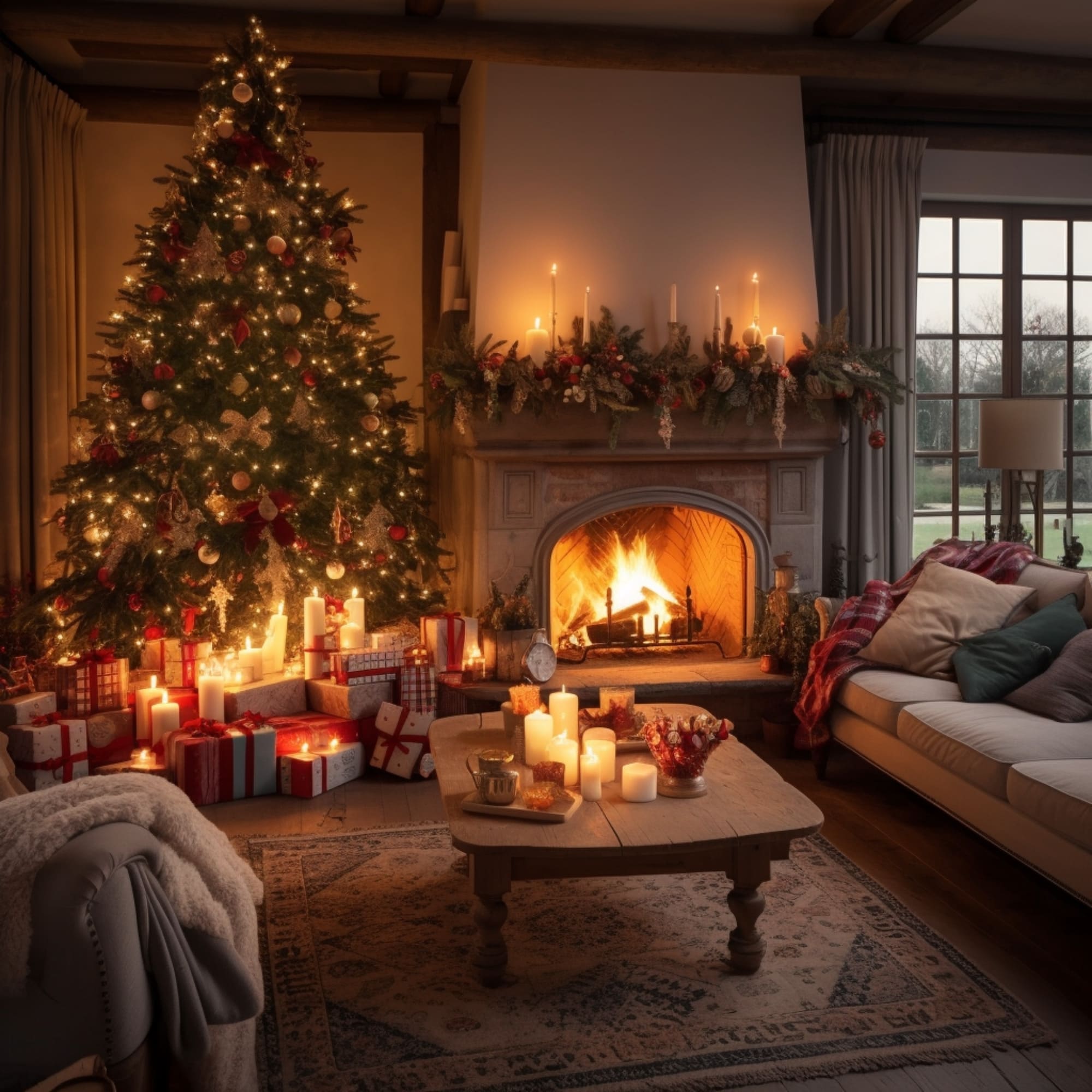 Christmas Decor in a Regular Home