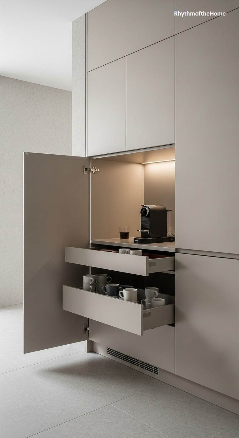 The Seamlessly Integrated Coffee Bar