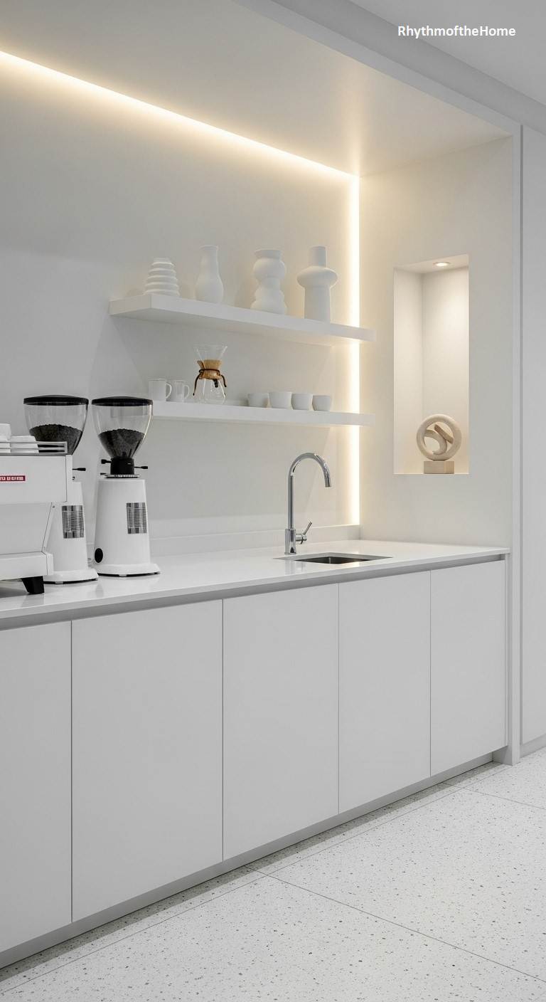 The Monochrome Serenity Coffee Bar