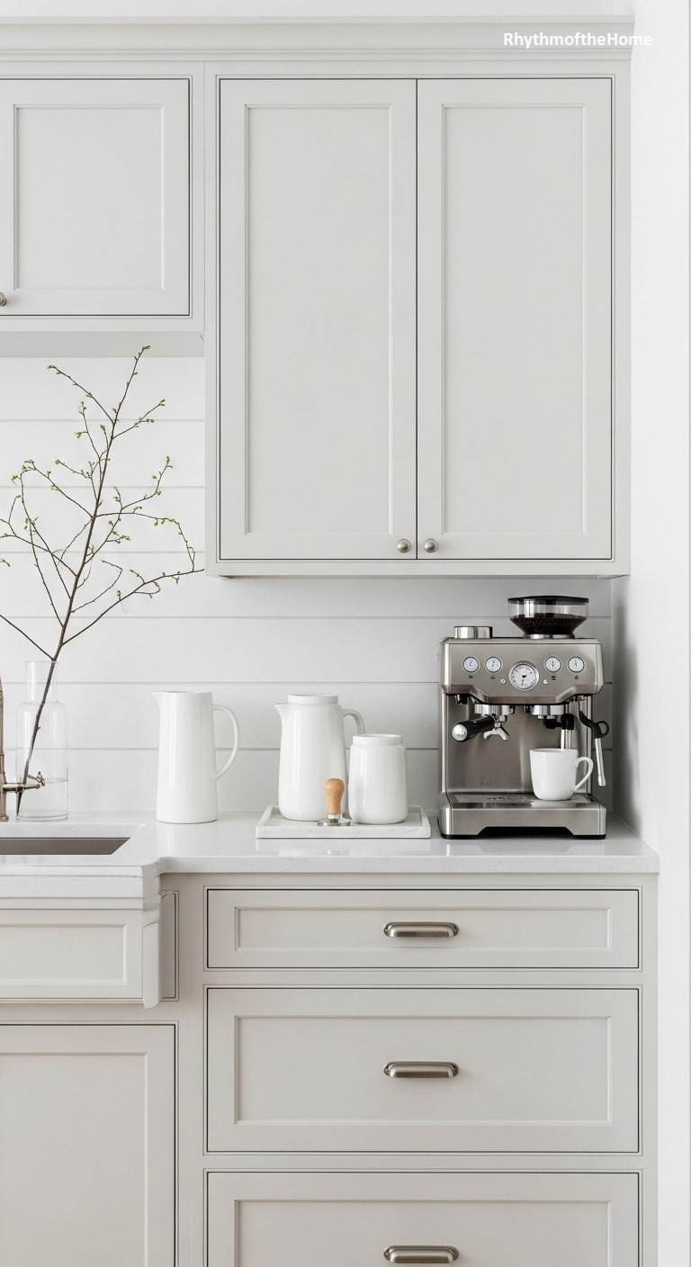 The Bright & Classic Kitchen Coffee Bar