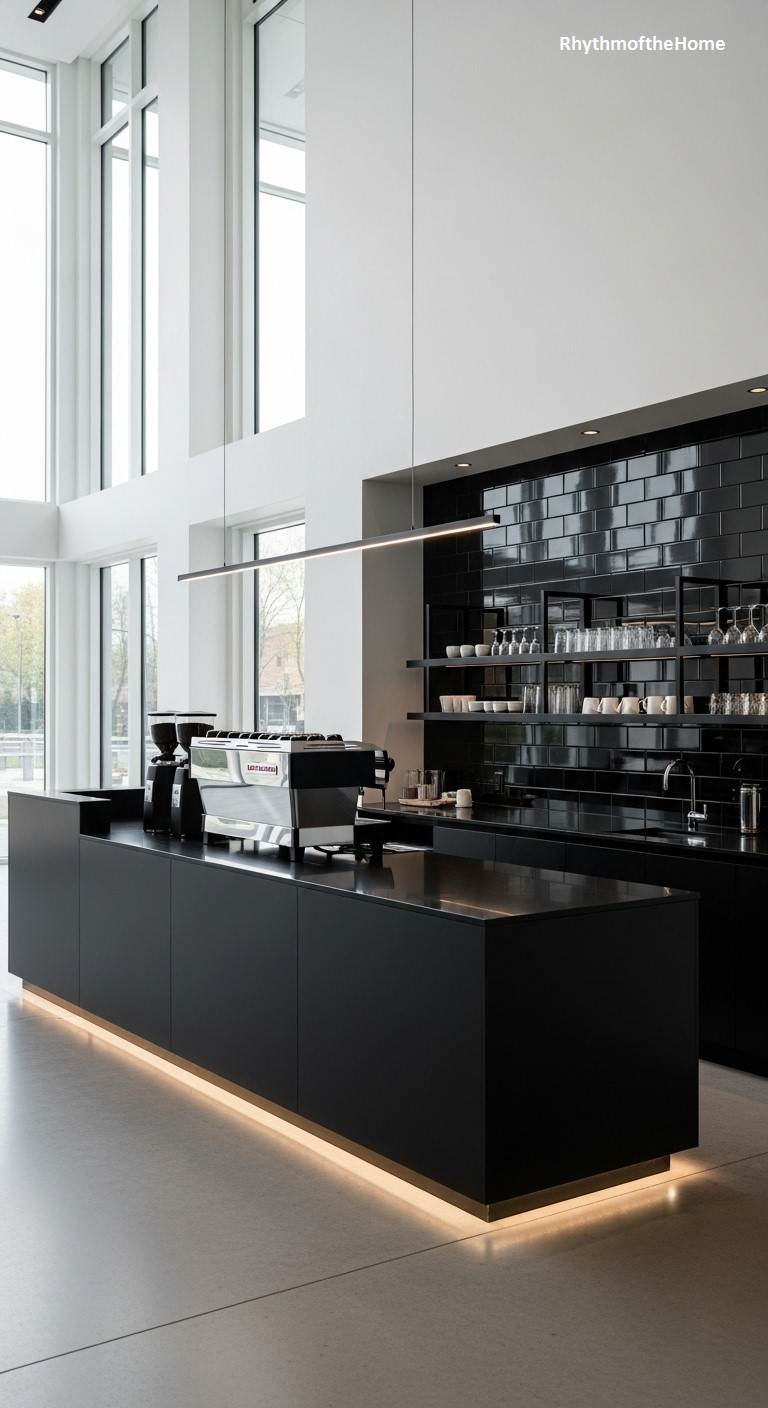 The Sleek Monolithic Coffee Bar