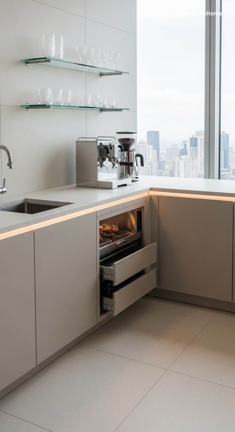 The Serene Skyscraper Coffee Bar