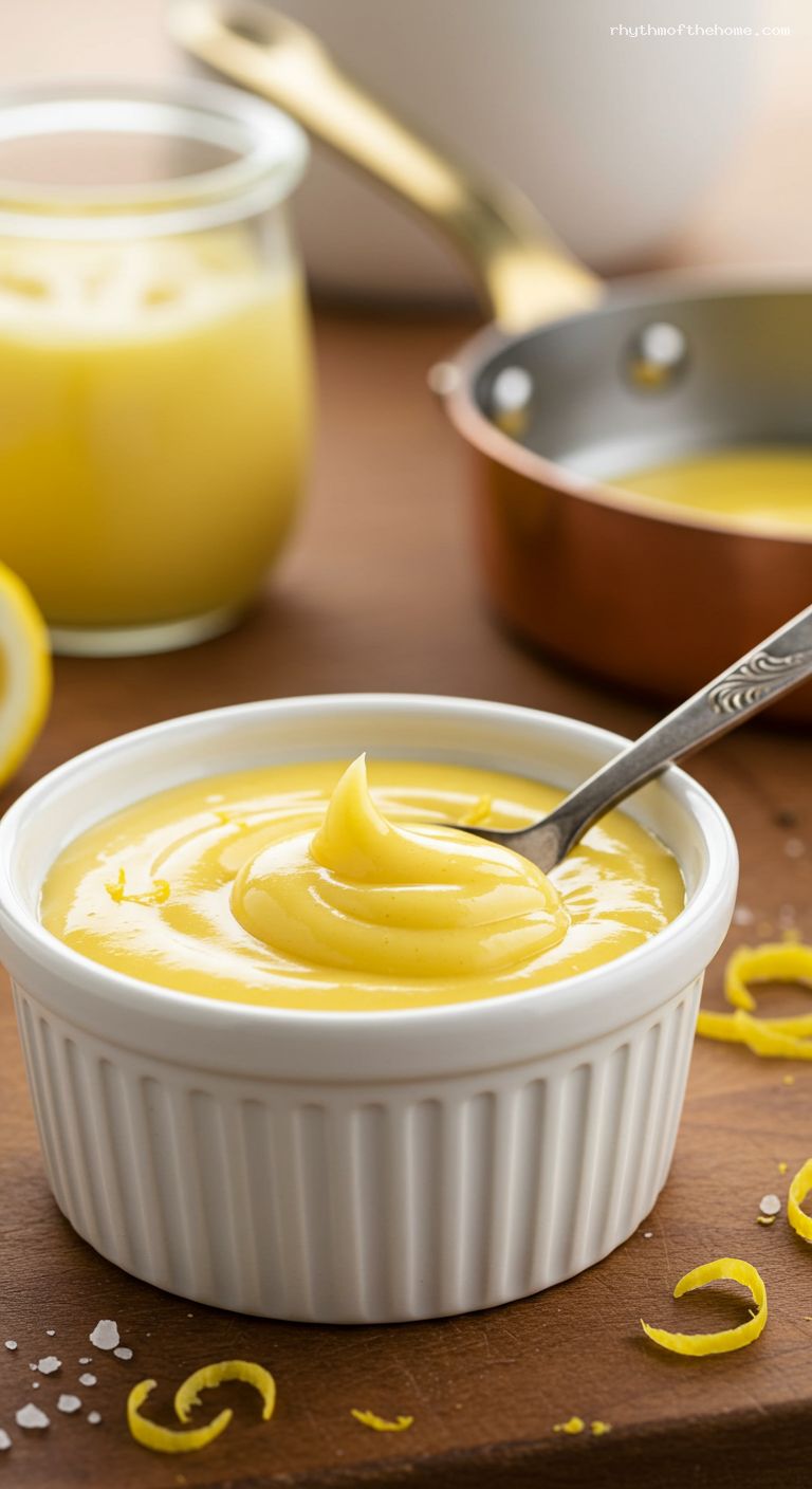 Classic Hollandaise Sauce for Brunch Favorites – Closeup