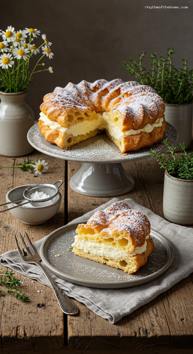 Classic Karpatka (Polish Custard Cake)