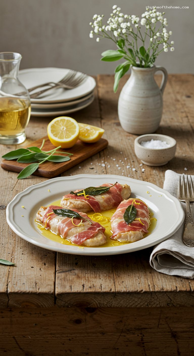 Classic Veal Saltimbocca alla Romana