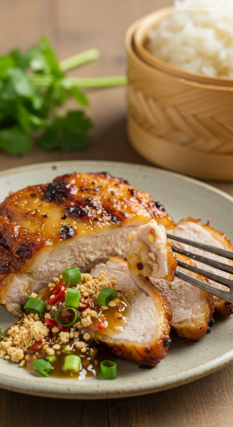 Isan-Style Gai Yang with Lemongrass Marinade – Closeup