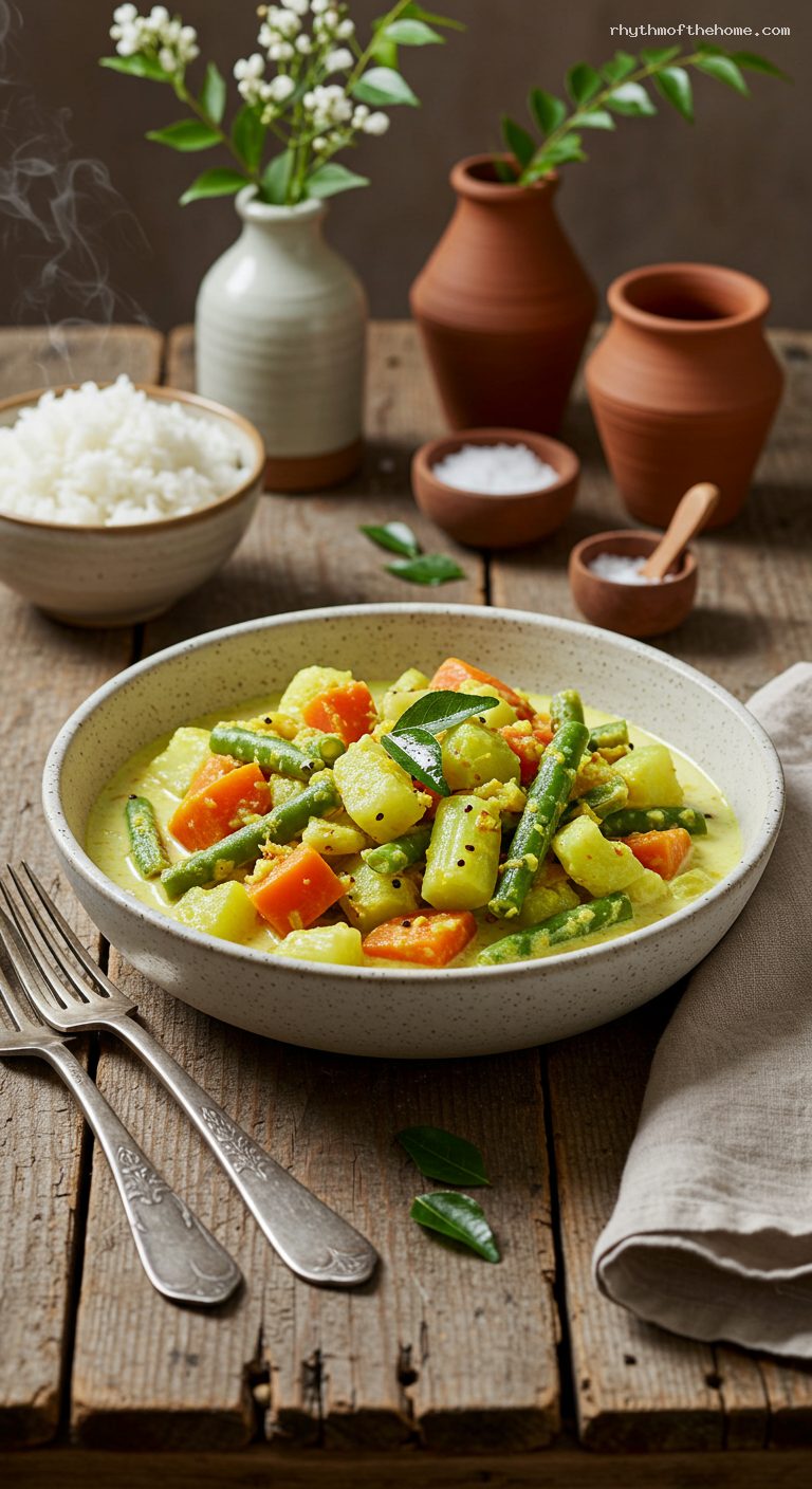 Kerala Avial: Coconut-Yogurt Vegetable Medley