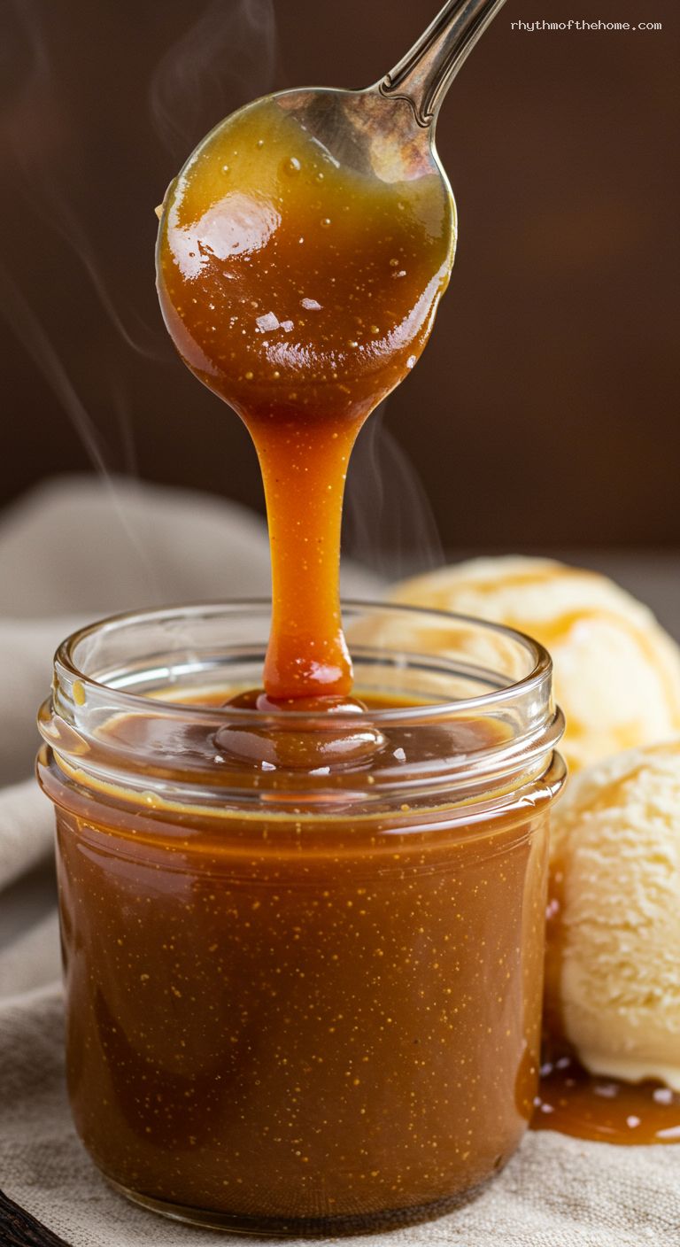 Salted Maple Vanilla Caramel Sauce