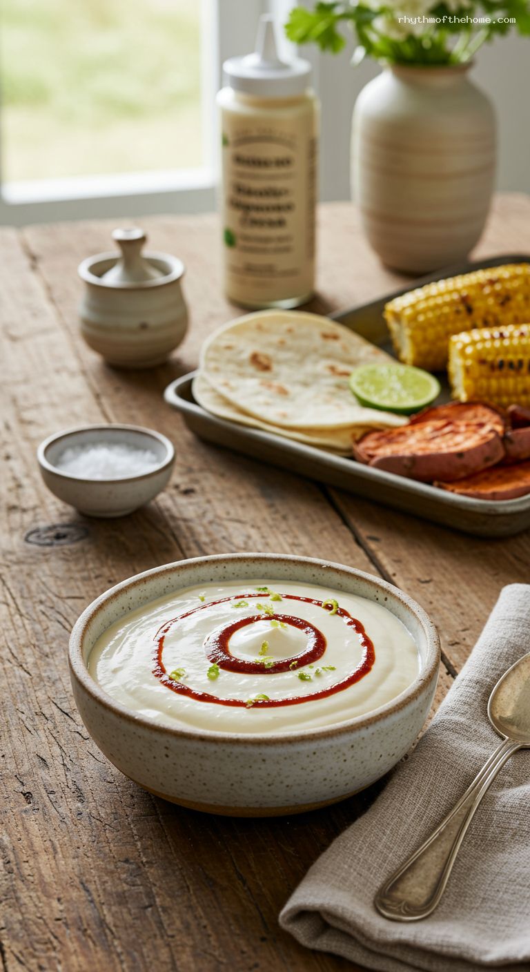 Smoky Chipotle-Honey Lime Crema
