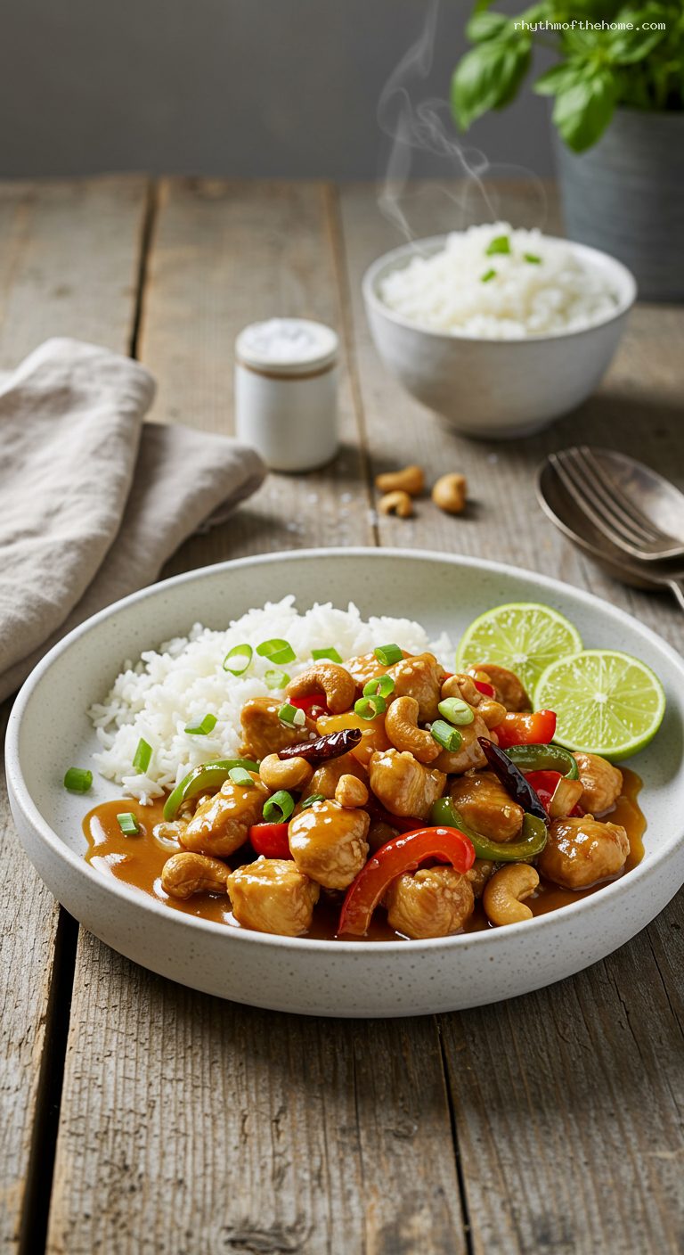 Thai Cashew Chicken Stir-Fry (Gai Pad Med Mamuang)
