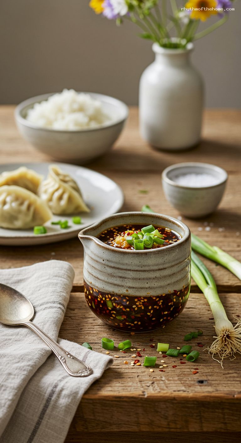 Toasted Sesame-Ginger Scallion Sauce