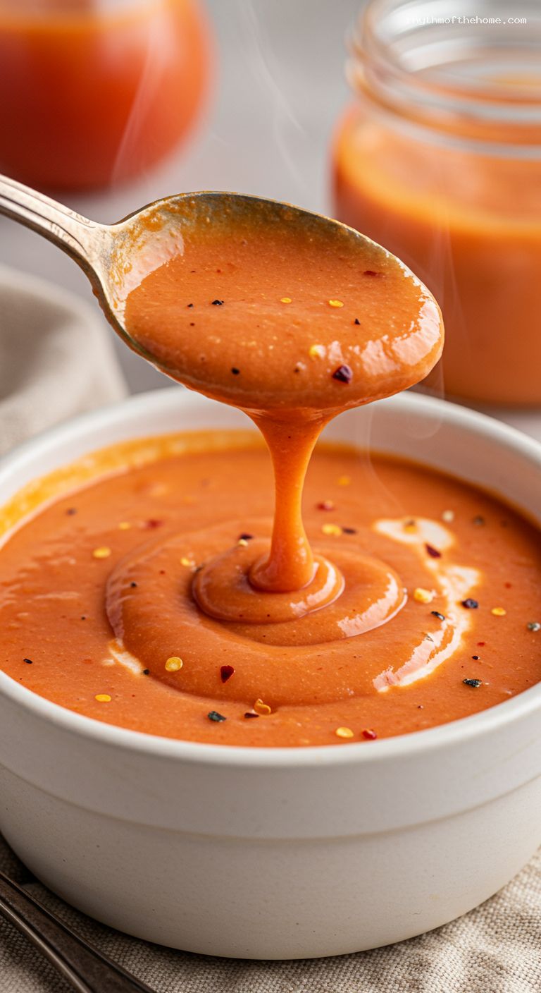 Tomato Vodka Cream Sauce (Penne alla Vodka) – Closeup