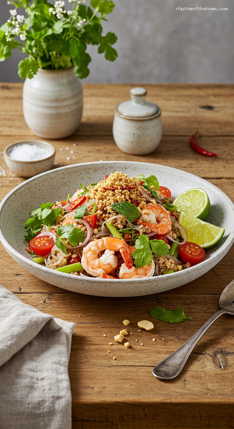 Yum Woon Sen Thai Glass Noodle Salad