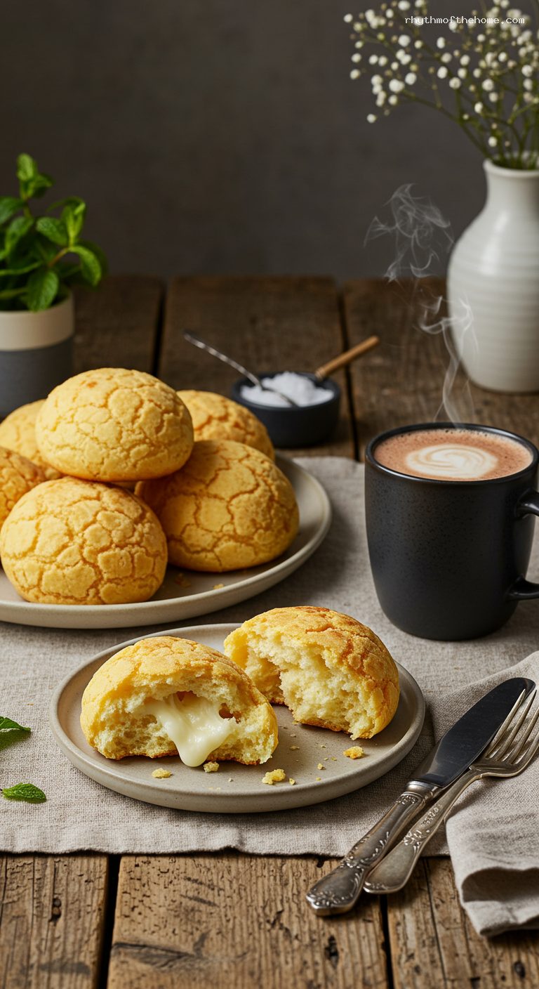 Boyacense Almojábanas: Tender Sweet Cheese Corn Buns