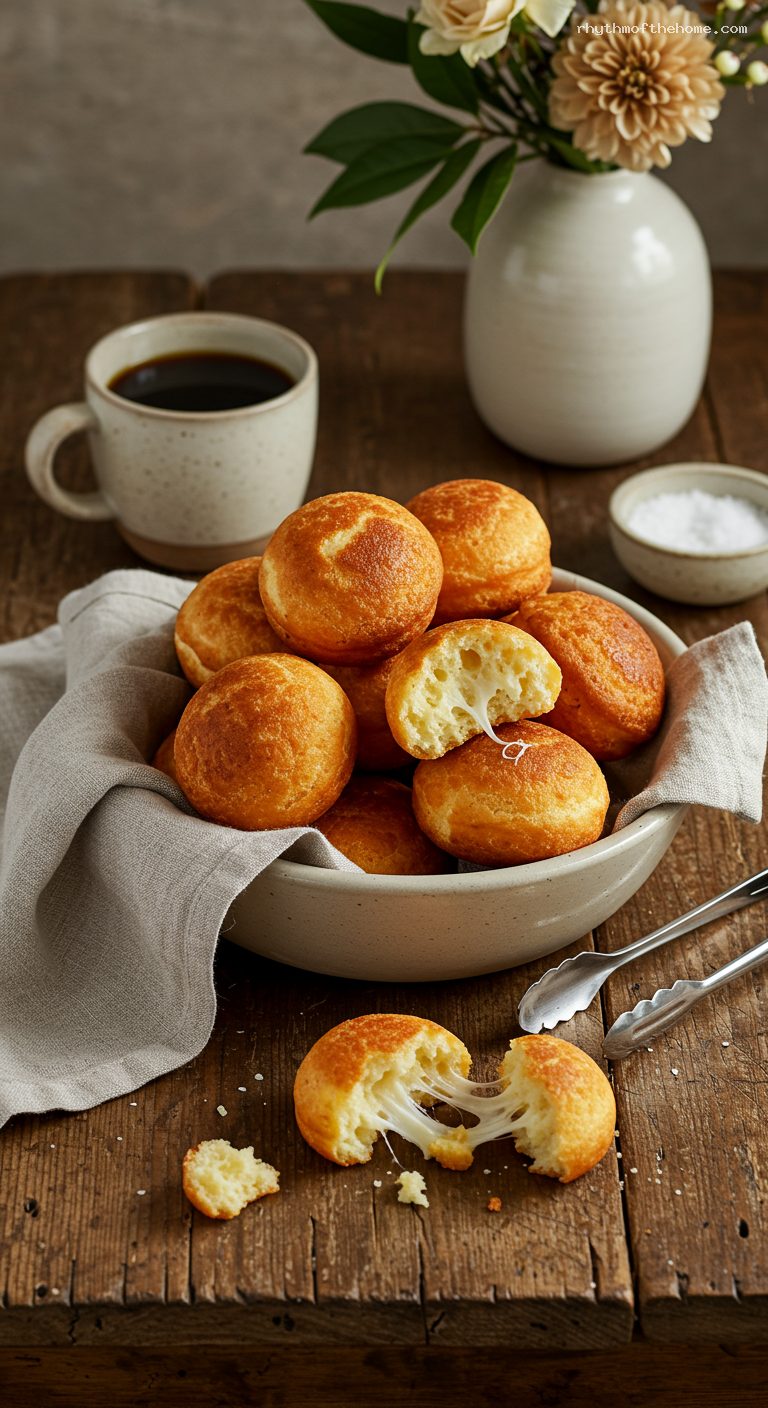 Colombian Buñuelos: Airy Golden Cheese Fritters