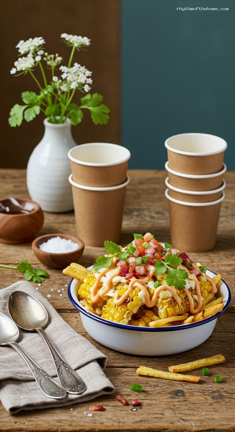 Colombian Mazorca Desgranada with Cheese and Bacon