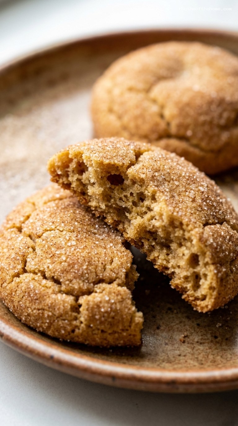 Maple Snickerdoodles – Closeup