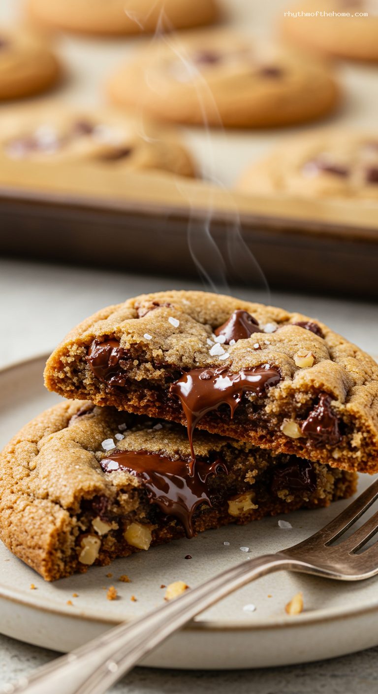 Massachusetts Toll House Chocolate Chip Cookies – Closeup