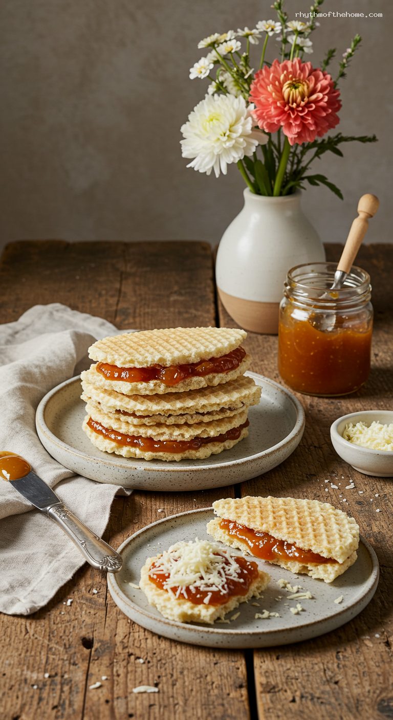 Obleas con Arequipe (Colombian Wafer Sandwiches)