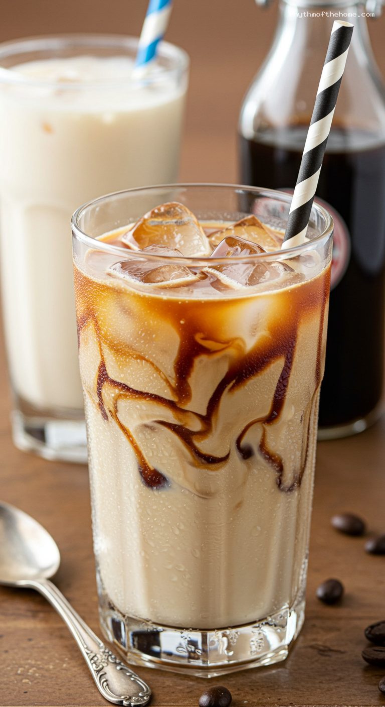 Rhode Island Coffee Milk (and Cabinet Milkshake) – Closeup