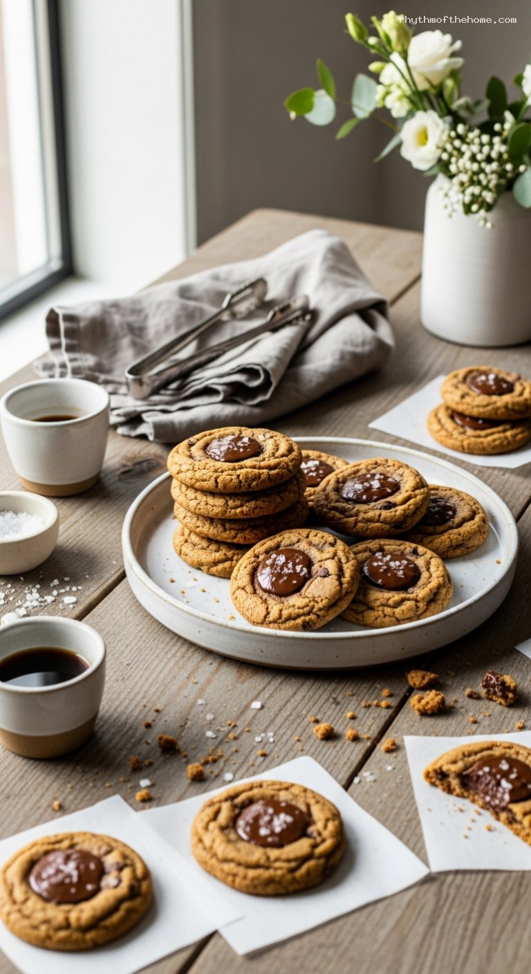 Soft and Chewy Espresso Chocolate Chip Cookies