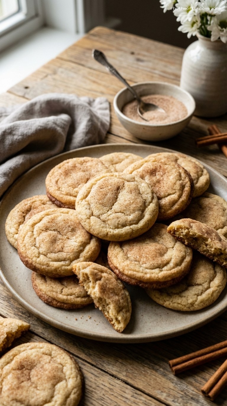 Soft Brown Butter Cinnamon Sugar Cookies