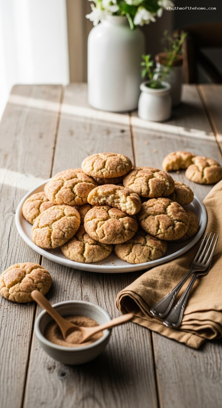 Tangy Snickerdoodle Cookies