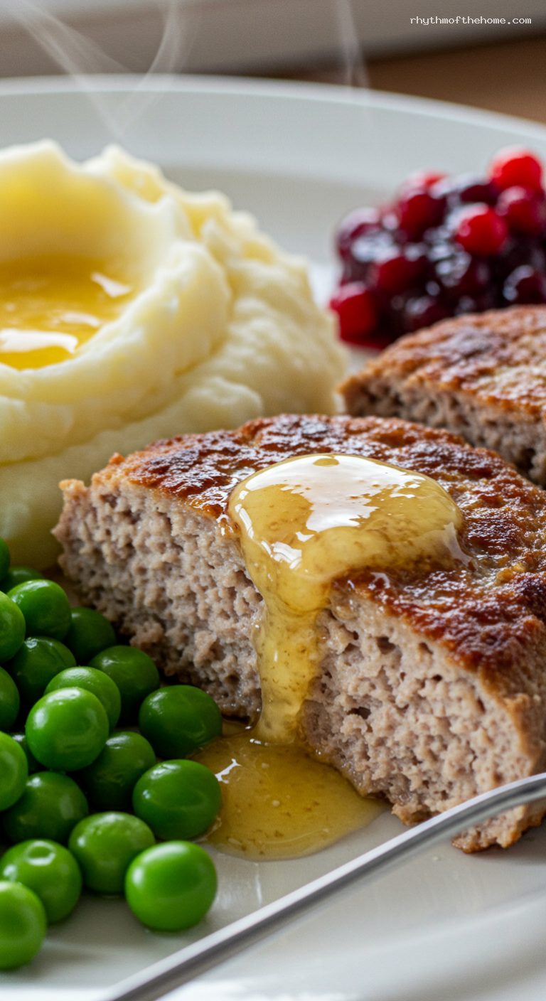 Wallenbergare: Ultra-Airy Veal Patties with Classic Sides – Closeup