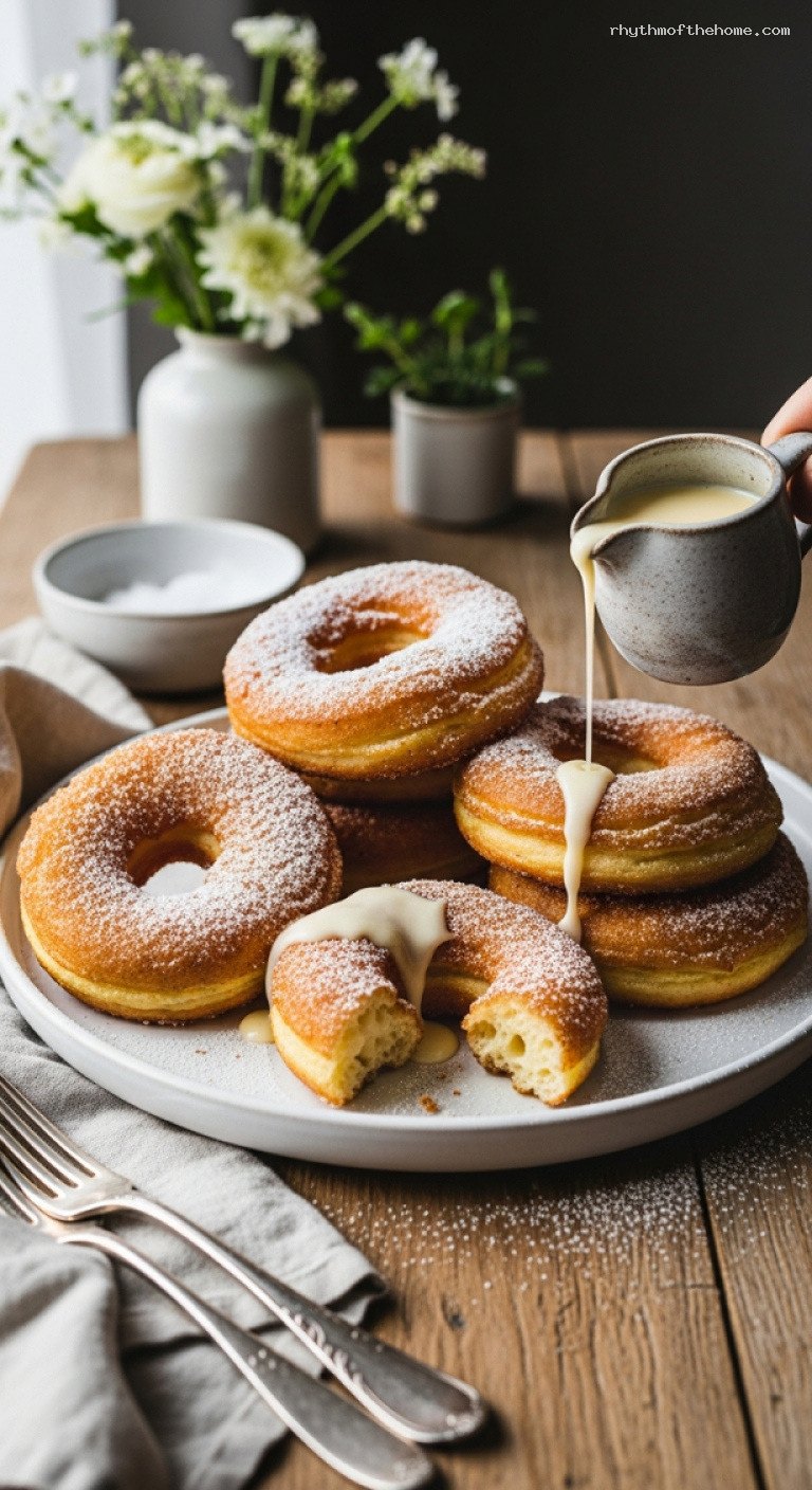 Bavarian Apple Fritters (Apfelküchle) With Cinnamon Sugar