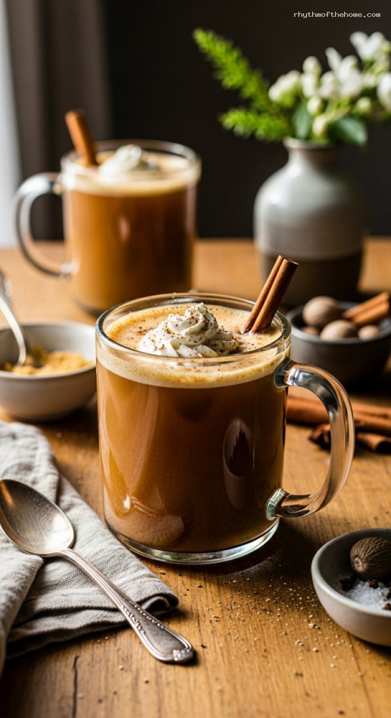 Holiday Hot Buttered Rum With Spiced Butter Batter
