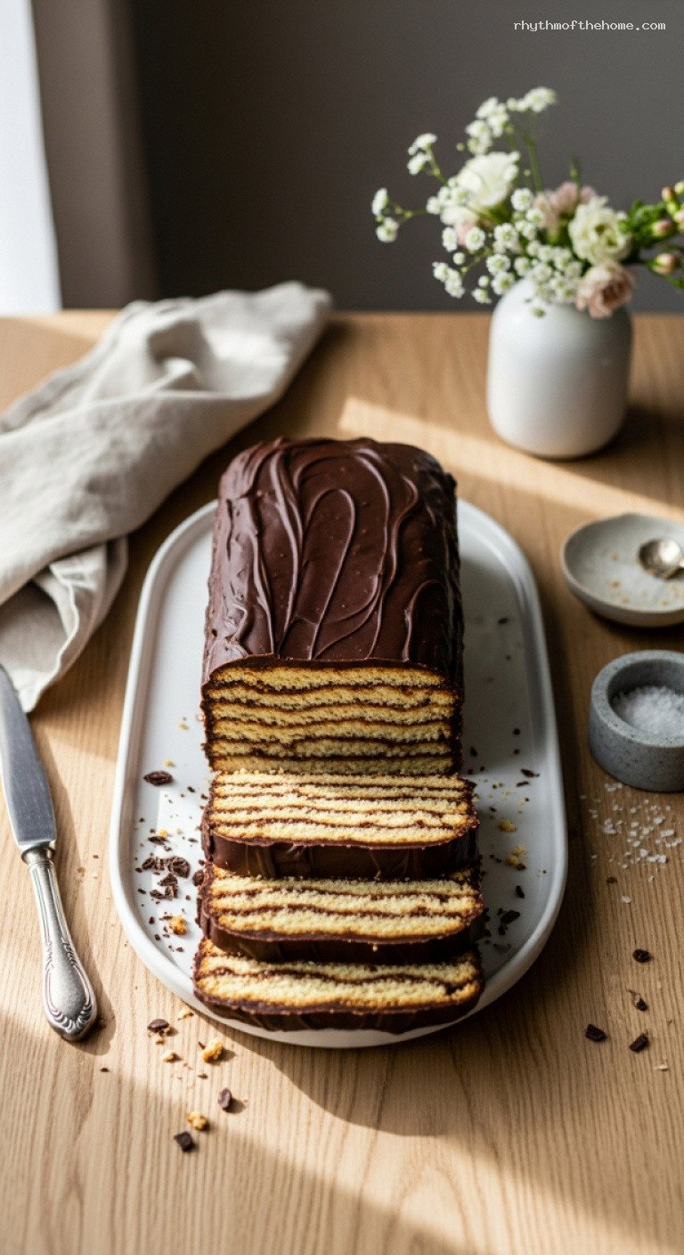 Kalter Hund: Nostalgic No-Bake Chocolate Biscuit Cake