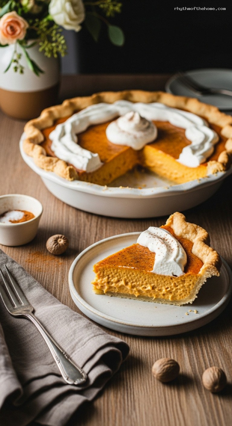 Silky Sweet Potato Custard Pie