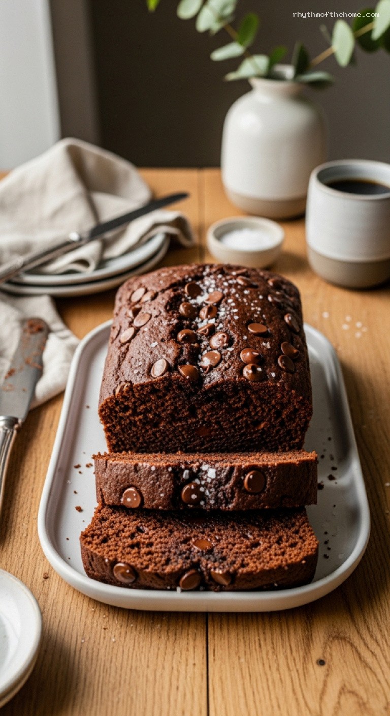 Ultra-Moist Chocolate Zucchini Loaf Cake