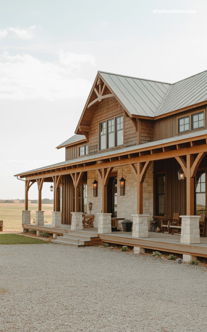 The Farmhouse Hybrid Craftsman Home